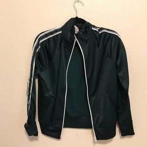 GREEN // track jacket